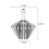 Filter Paper Presser Coffee Filter Shaping Tool, Coffee Filter Reusable Portable Keep Filter 10