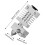 3D Printer Accessories for CR10 Remote Nozzle Extruder,Heated End Block with High Qulity 6