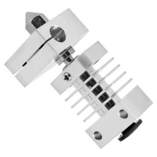 3D Printer Accessories for CR10 Remote Nozzle Extruder,Heated End Block with High Qulity 2