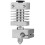 3D Printer Accessories for CR10 Remote Nozzle Extruder,Heated End Block with High Qulity 5
