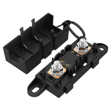 Bloc de Fusibles MEGA ANL avec Porte-Fusible Ă Lame Ă Vis, Type Plat pour Voiture Bateau 250A