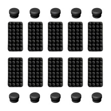 10 Pezzi per Spazzola In Silicone per Snapmaker U1, Resistente al Calore e All'Usura, Parti per Stampante 3D per La Pulizia 'Ugello