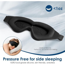 Dry Eye Sleep Mask - Relief for Dry Eye Discomfort, Light Blocking & Comfortable