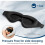 Dry Eye Sleep Mask -  Relief for Dry Eye Discomfort,  Light Blocking & Comfortable 4