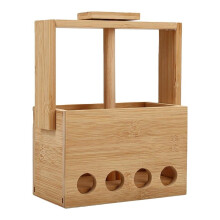 Fleischbällchen-Maker, Manuelles Holzwerkzeug Zur Herstellung Von Vier Fleischbällchen, Formset zum Schnellen Herstellen Von Fleischbällchen oder