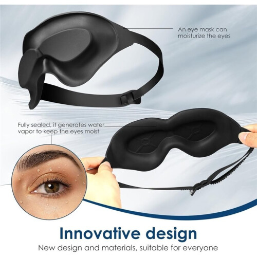 Dry Eye Sleep Mask -  Relief for Dry Eye Discomfort,  Light Blocking & Comfortable 1