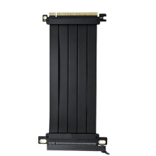 Cavo di Estensione GPU Riser PCIe 4.0 X16 180 Cavo di Estensione per Scheda Grafica Nera Ad Alta Velocità 25 cm A