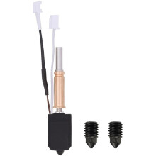 Upgrade Hotend Kit for Kobra 3 Series, 3D Printer Ceramic Heater 24V 60W Hotend Integrated Throat Heating Block