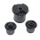 3Pcs Differential Carrier Liner Suitable 88963599, 15212425 for  H2 2003-2009 Front Differential Rubber Bushing 10