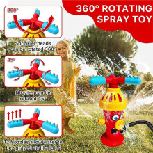 Feuerhydranten-Wassersprinkler-Spielzeug für Kinder - Lustige Wasserspiele im Freien für Den Sommer A