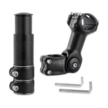 Adjustable Bike Stem Riser, Bike Handlebar Extender Set 31.8mm 60 for Mountain Road Bike Stem Cycling Comfortable