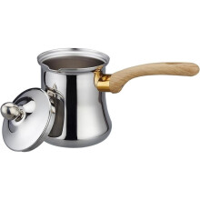 Quality Turkish Coffee Pot Set, 720ml(24oz),Coffee Maker, Chai Pot, Arabic,Briki Greek Coffee Pot, Coffee Cezve