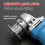 Angle Grinder Chamfering Tool Professional Aluminum Cast Iron Chamfer Bit Multifunctional for Model 100 Angle Grinder 6