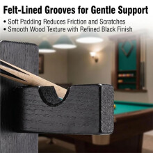 1 Pair Pool Stick Holder Wall Mount Pool Stick Rack Billiard Cue Racks , Baseball Bat Bracket