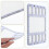 5Pcs  Beading Mat Set, 7.9x5.9Inch Rectangle Board for Jewelry Making and Crafting 2
