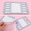 5Pcs  Beading Mat Set, 7.9x5.9Inch Rectangle Board for Jewelry Making and Crafting 7