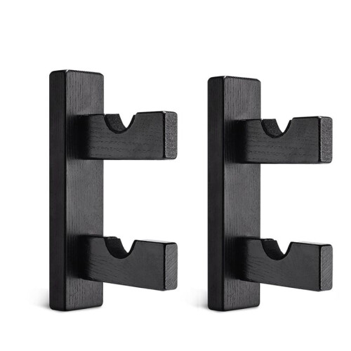 1 Pair Pool Stick Holder Wall Mount Pool Stick Rack Billiard Cue Racks , Baseball Bat Bracket 1