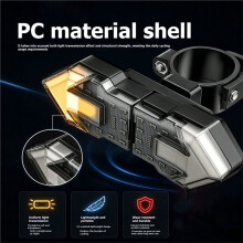 Wireless Remote Bicycle Turn Signal Light Direction Indicator LED Bike Taillight Rear Lamp for Night Riding