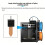 For Flashforge AD5X 0.8mm Nozzle Assembly Integrated Hotend Bimetallic Hardened Steel Kit 3D Printer Accessories 3