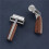 Leather Roller, 60Mm Wide Inclined Roller & Handle for Leathercraft, Bookbinding, DIY Leather Working 2