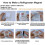 Pacote com 50 Ímãs de Quadro de Foto Quadrados de Acrílico Transparente de 2x2 Polegadas para Scrapbooking DIY e Decoração de Escritório 4