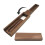 Folding Walnut Fountain Pen Case - Rotating Display Box and Pen Stand Set (Black Walnut) 4