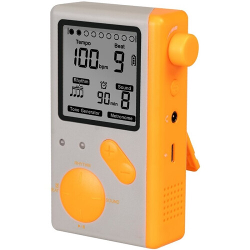 JM-92 Digital Metronome with LED Display: Electronic Metronome for Guitar with Countdown Function,Adjustable Tempo