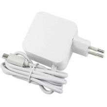 Comfortable for Raspberry Pi5B 27W USB-C Power Supply White EU, Support 5.1V 5A PD Standard EU PLUG