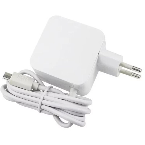 Comfortable for Raspberry Pi5B 27W USB-C Power Supply White EU, Support 5.1V 5A PD Standard EU PLUG