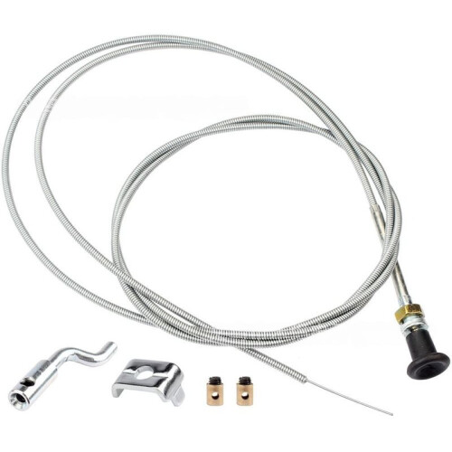 Universal Choke Cable Push Pull Control Cable with Heavy Duty Outer Sheath Silver for 237 Rotary 703971 290831