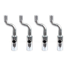4pcs Universal Adjustable Z Wire Stop for Lawn Mower Go Kart Bike & Brake Cable Repair Part Accessories