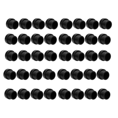 40Pcs Light Socket Safety Caps Plugs E26 Light Bulb Socket Cover End Caps Light Socket Protective Caps for String Lights 1