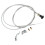 Universal Choke Cable Push Pull Control Cable with Heavy Duty Outer Sheath Silver for 237 Rotary 703971 290831 2