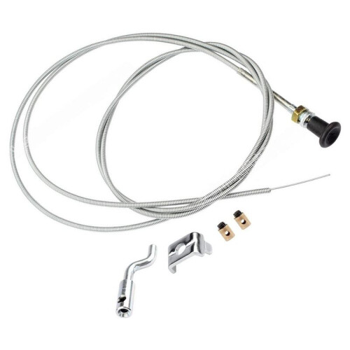Universal Choke Cable Push Pull Control Cable with Heavy Duty Outer Sheath Silver for 237 Rotary 703971 290831 1