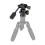 Tripod  for DSLR/Mirrorless/Video Cameras Metal Multi-Axis Adjustment 1/4 Quick-Release Plate 8/3 Nut 4