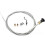Universal Choke Cable Push Pull Control Cable with Heavy Duty Outer Sheath Silver for 237 Rotary 703971 290831 1