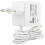 Comfortable for Raspberry Pi5B 27W USB-C Power Supply White EU, Support 5.1V 5A PD Standard EU PLUG 4