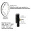 Clock Mechanism 13/64" Thread Comes with Clock Hands Fits Various Clock Ideal for DIY Wall Clock Making Repair Projects 3
