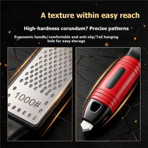5in1 Knife Sharpener Scissor Sharpening Stone Bars 400/1000 Multi-Tool Kitchen Knives Grinding Double-Sided Whetstone
