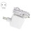 Comfortable for Raspberry Pi5B 27W USB-C Power Supply White EU, Support 5.1V 5A PD Standard EU PLUG 5