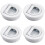 Door Pull Handle Flush Recessed Ring Pull Handle Concealed Zinc Alloy for Wardrobe and More 1