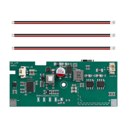 Lithium LiFePO4 Battery Charger Module D5 Solar Panel PCB Board Solar Controller Output 12V
