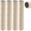 4 Pack M8 Cat Scratching Post Replacement, 15.7 in Sisal Posts Natural Sisal Rope, Thick Cardboard Core, Easy Install 1