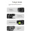 Tripod  for DSLR/Mirrorless/Video Cameras Metal Multi-Axis Adjustment 1/4 Quick-Release Plate 8/3 Nut 7