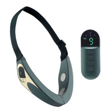 Electric Face Lift Device with 6 Modes Heated Skin Rejuvenation Wireless Remote Control Double Chin Vibration Massager