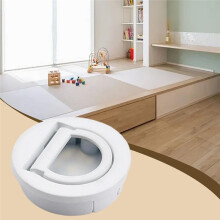 Door Pull Handle Flush Recessed  Pull Handle Concealed Zinc Alloy for Wardrobe and More