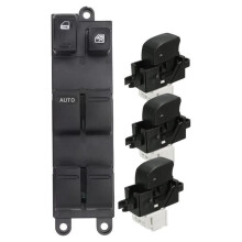 Driver Power Window Button 25401-VB000 25411-0V000 for Almera Tino TERRANO II R20 93-07 Sentra 00-06 LHD