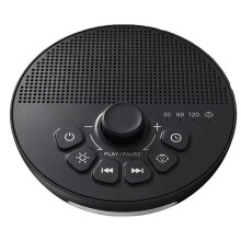 Macchina per il Suono del Rumore Bianco per Adulti e Bambini 30 Suoni Aiuto per il Sonno Luce Notturna Timer Altoparlante per Camera da Letto