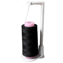 Suporte para Carretel de Linha de Capacidade para Máquina de Costura - Base Estável para Alimentação Suave Branco