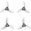 4 Peças Hélices para Gemfan D2.2 3-Lâminas CW CCW de 1,5 Polegadas para Drones para BETAFPV Pavo20 Pro II HD FPV 1